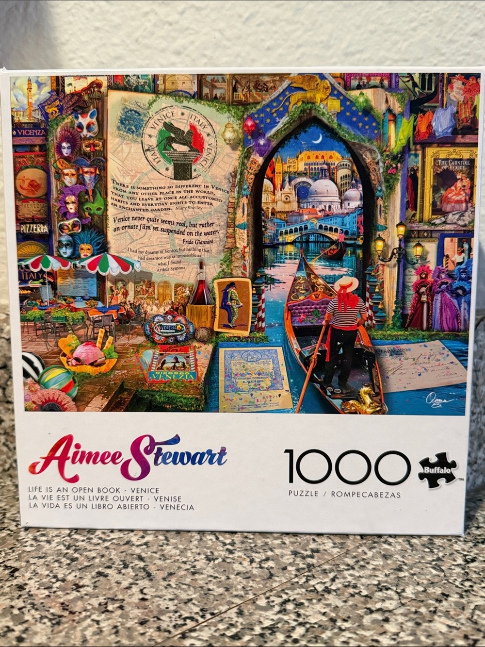 ‼️BOGO FREE‼️ Aimee Stewart Life is an Open Book 1000 Piece Puzzle